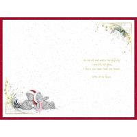 Lovely Girlfriend Verse Me to You Bear Christmas Card Extra Image 1 Preview